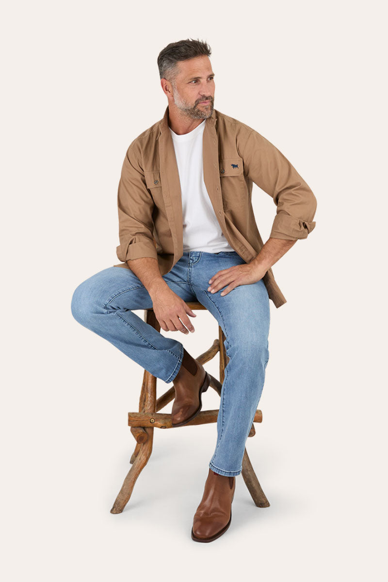 Mitchell Mens Straight Leg Jeans