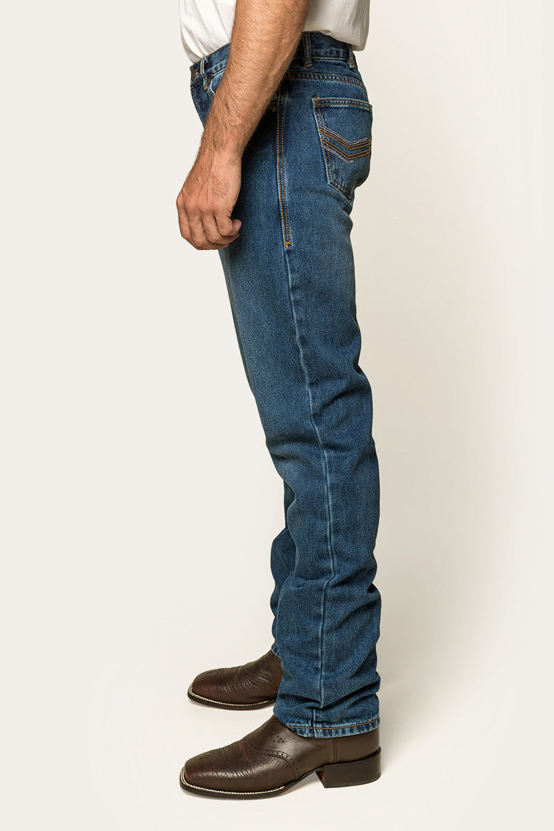 Barrington Mens Slim Fit Mid Rise Jean