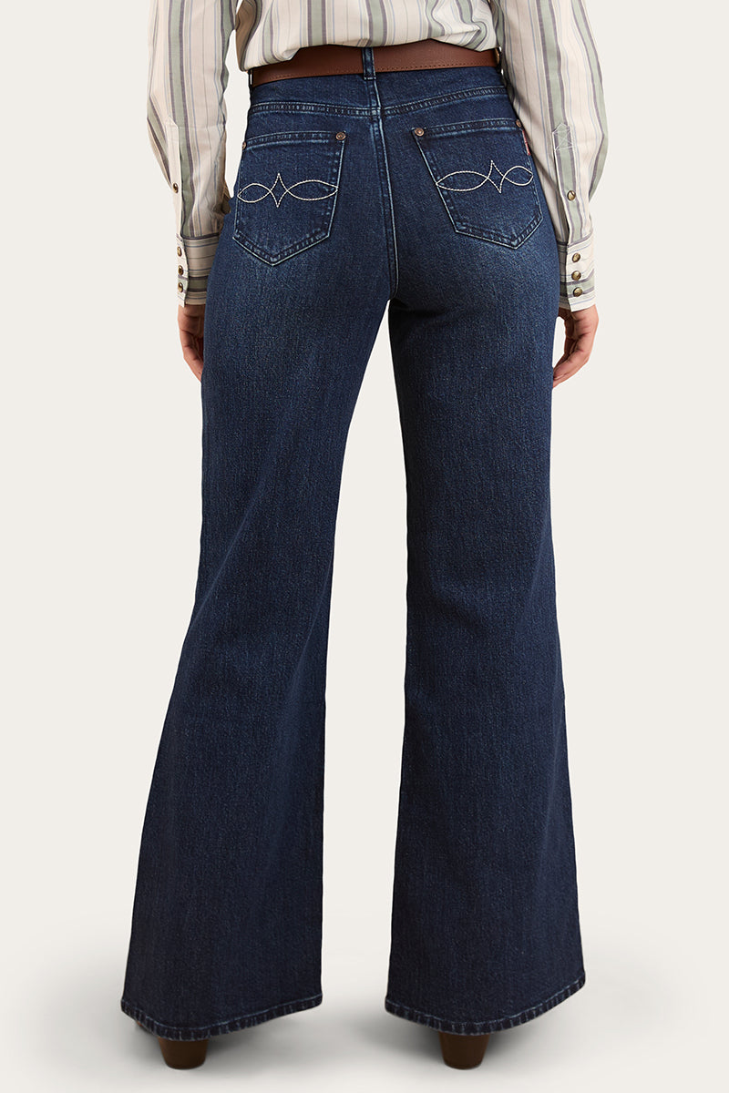 Visalia Womens Wide Leg Jean