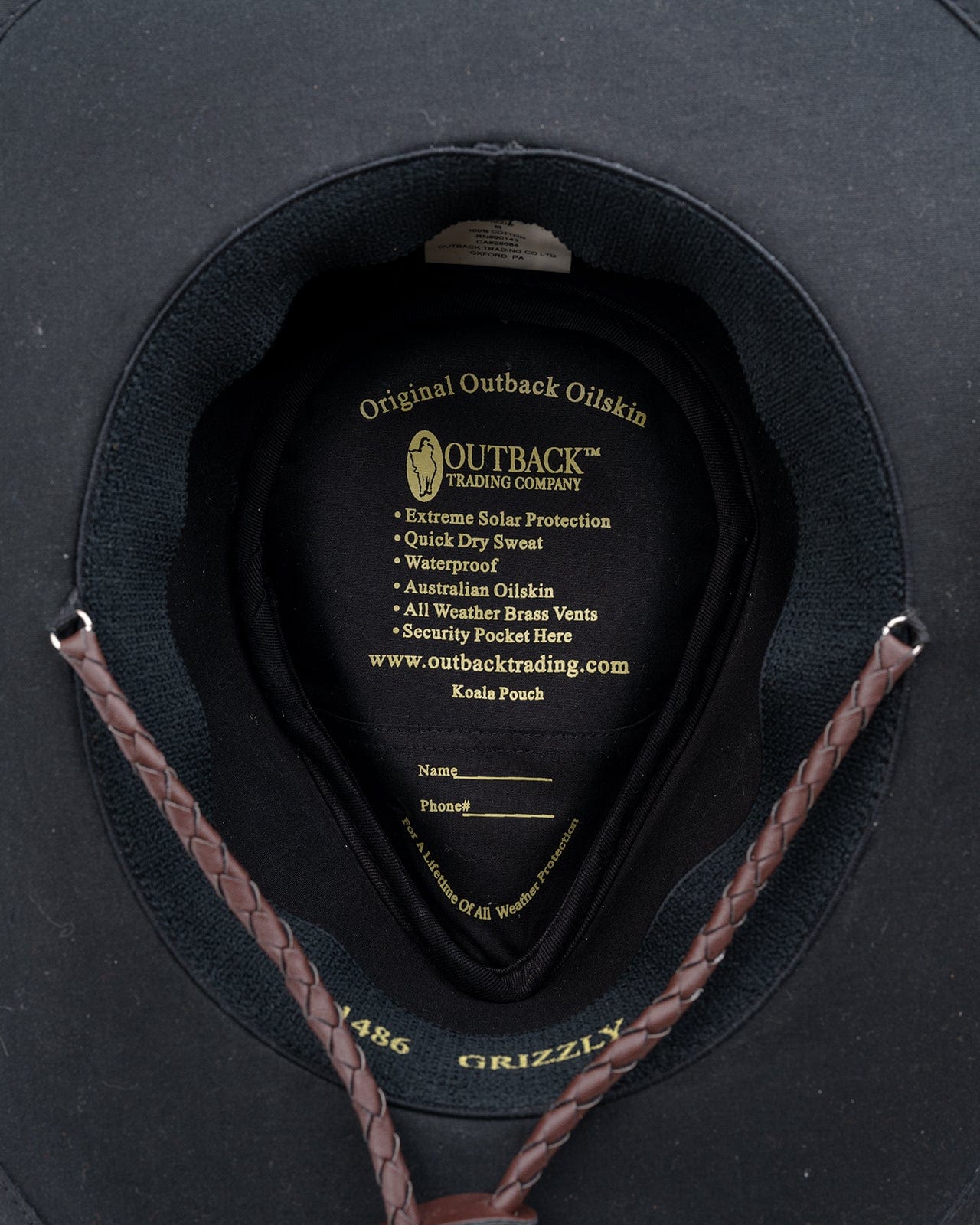 Grizzly Oilskin Hat