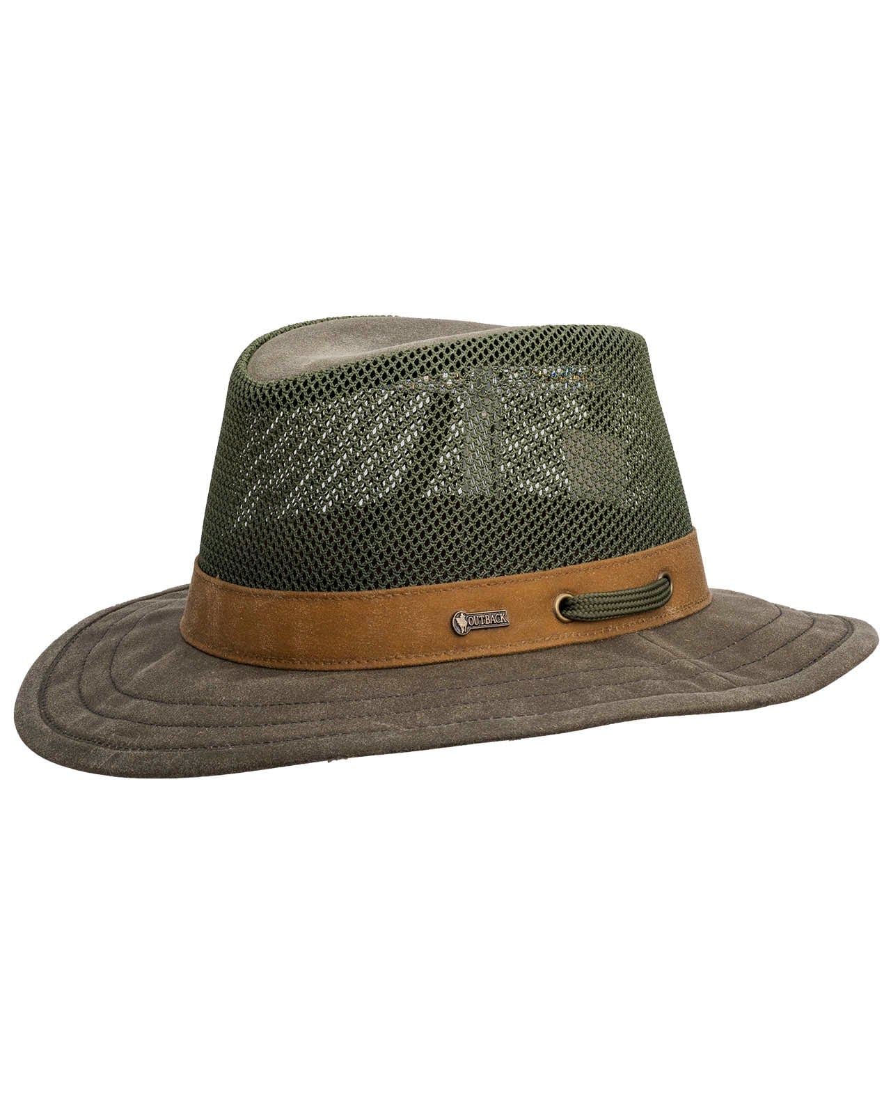 Willis With Mesh Oilskin Hat
