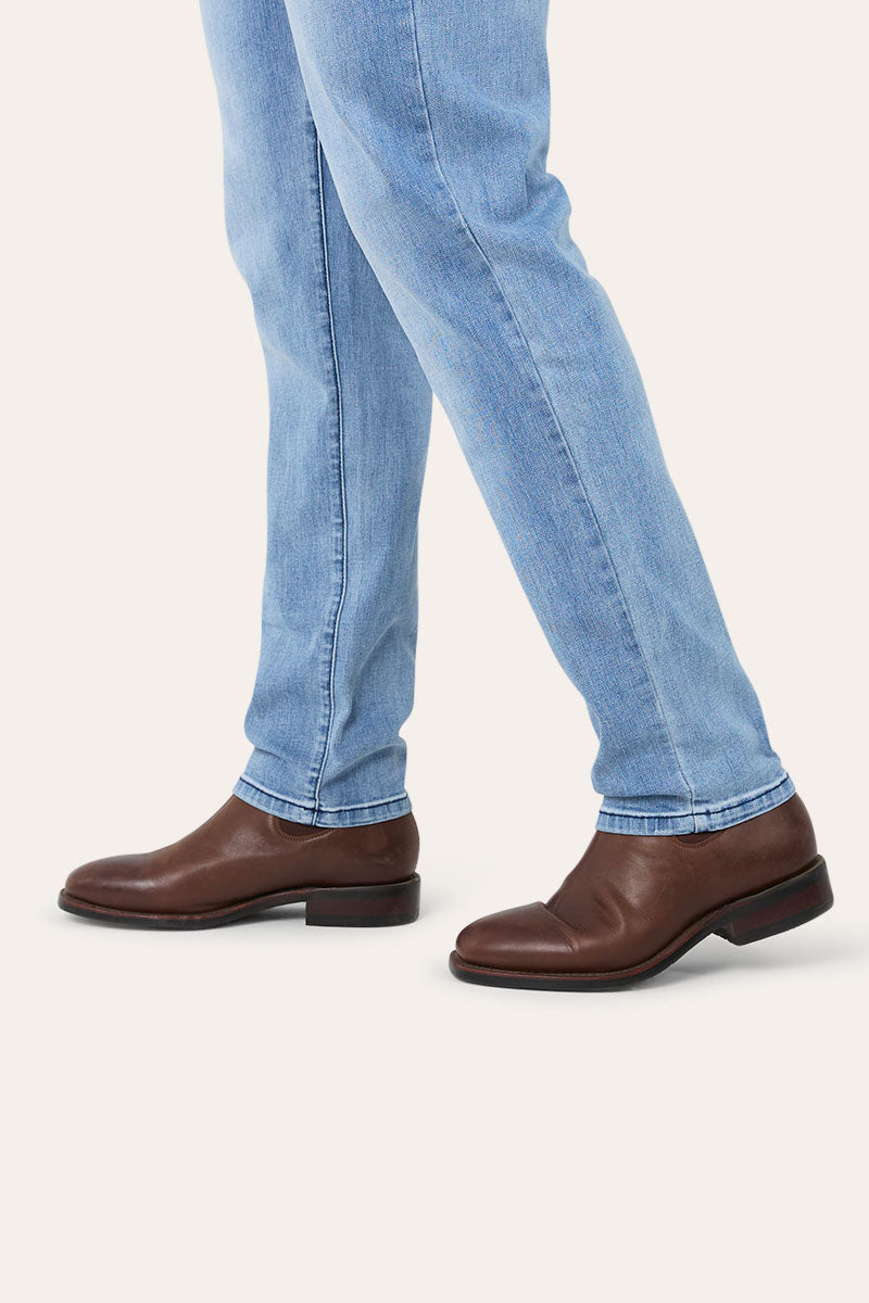 Burke Mens Tapered Leg Jeans