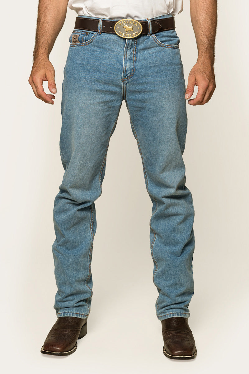 Barrington Mens Slim Fit Mid Rise Jean