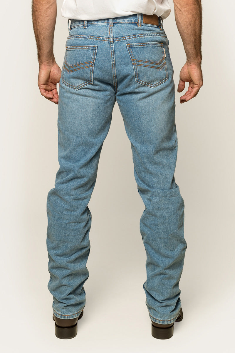 Barrington Mens Slim Fit Mid Rise Jean