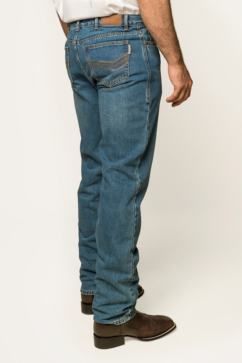 Barrington Mens Slim Fit Mid Rise Jean