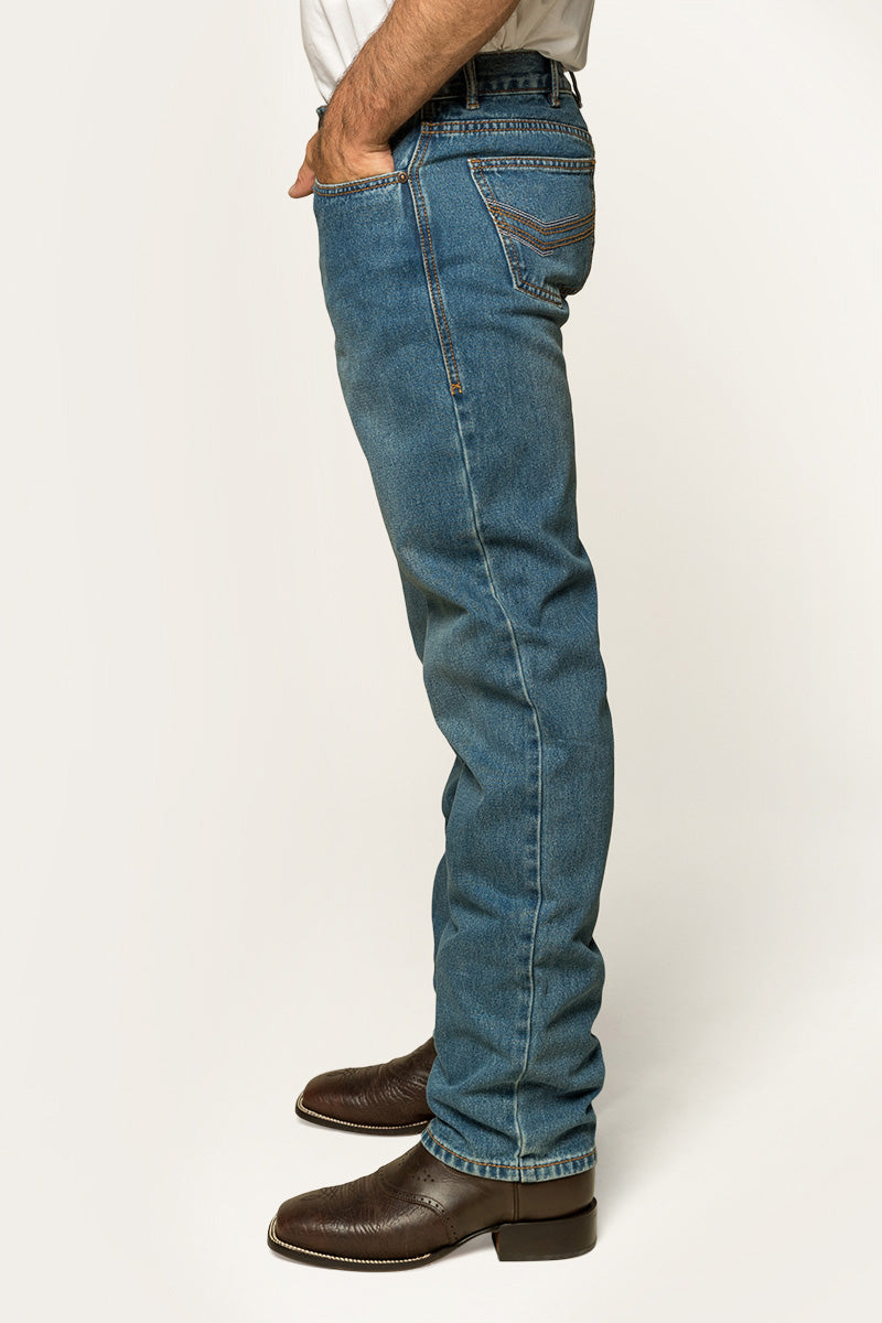 Barrington Mens Slim Fit Mid Rise Jean
