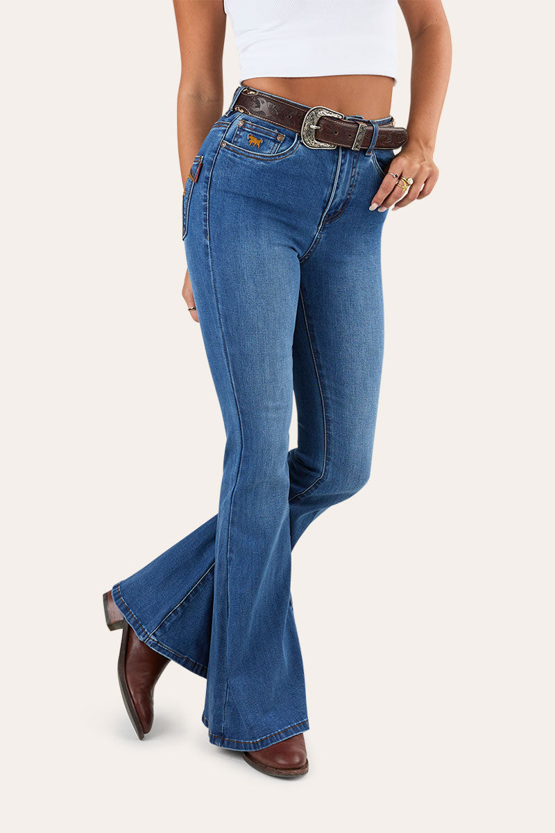 Bowie Womens Flare Jean