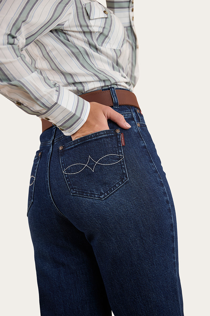 Visalia Womens Wide Leg Jean