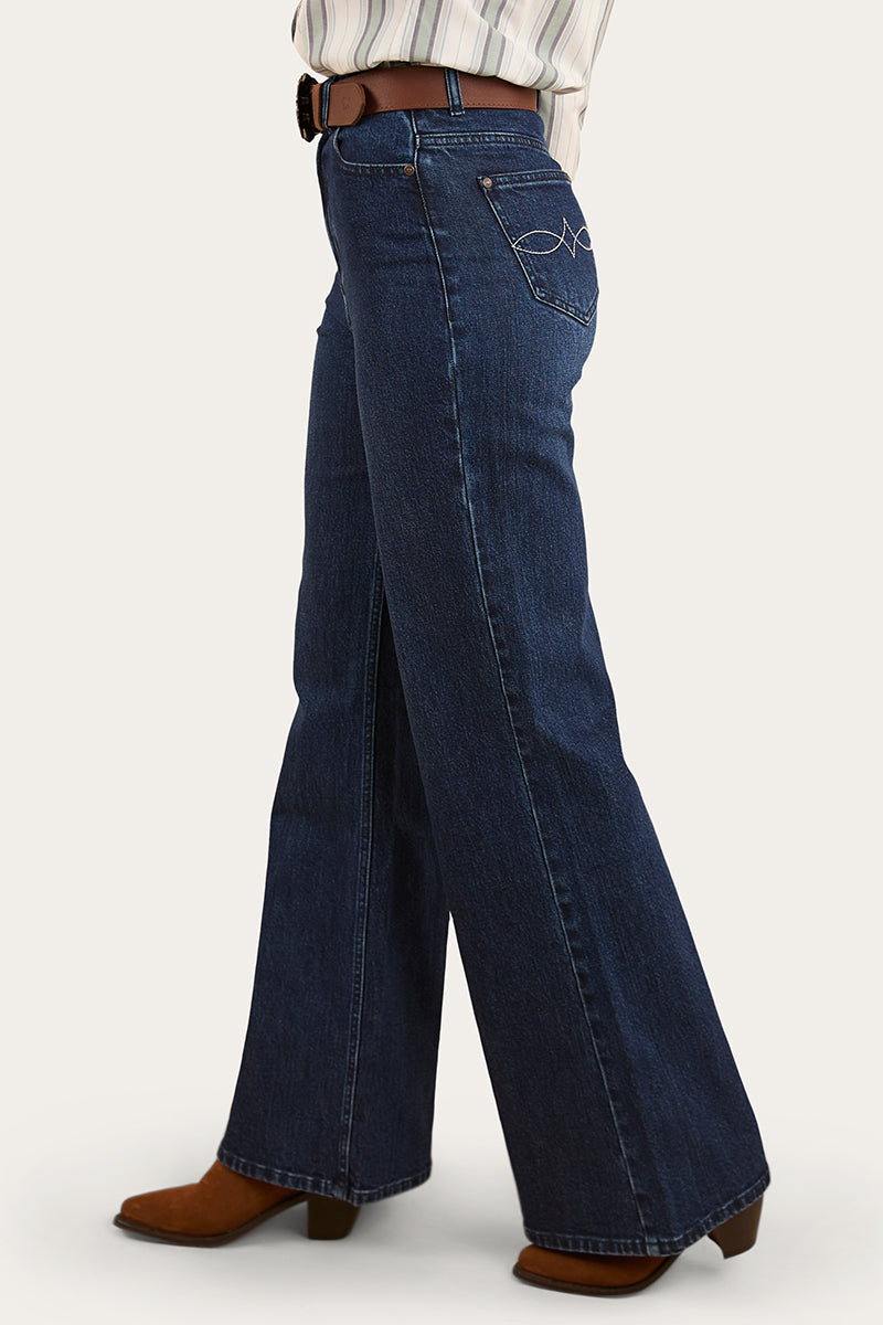 Visalia Womens Wide Leg Jean