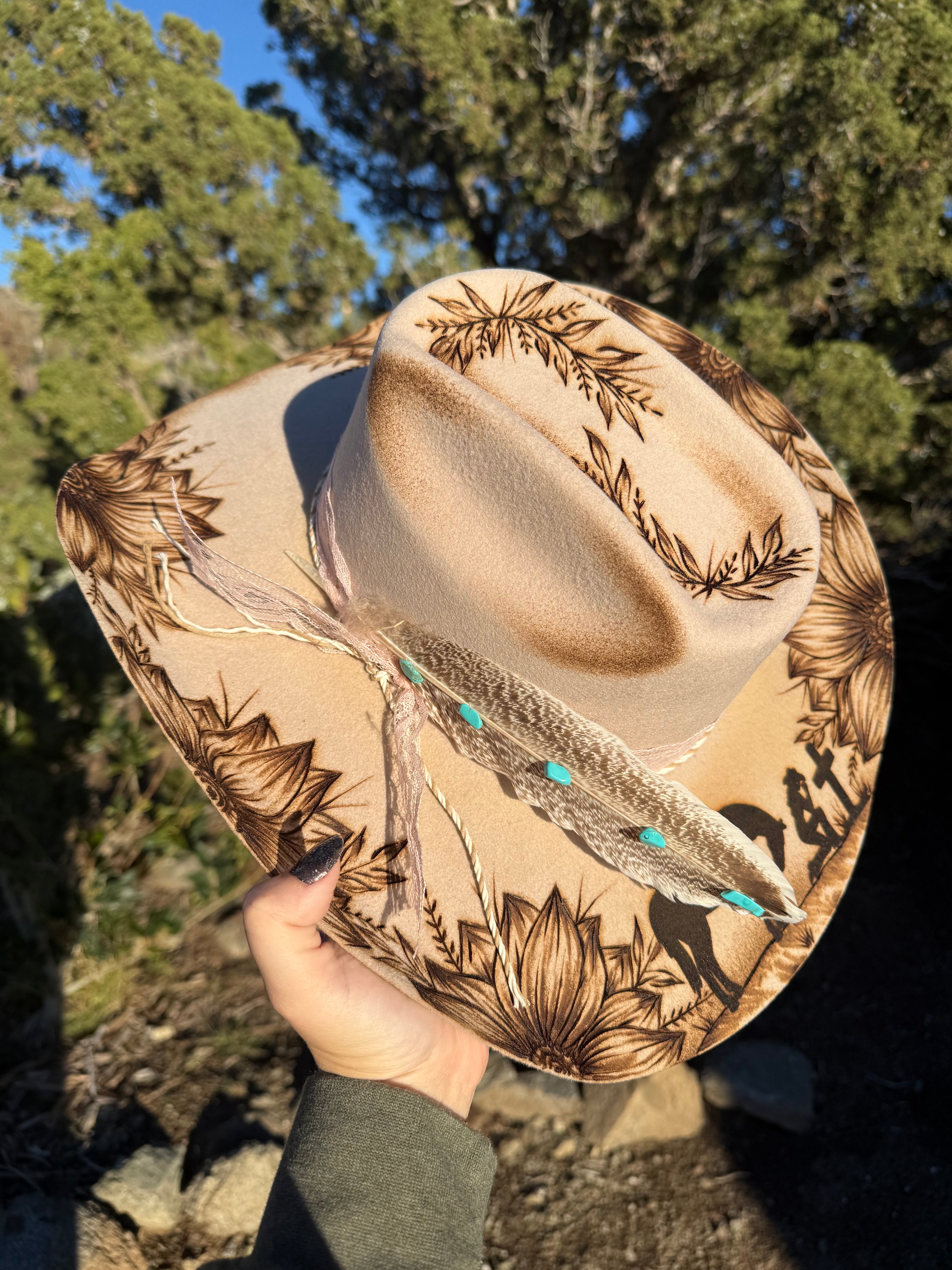 PRAYING COWGIRL