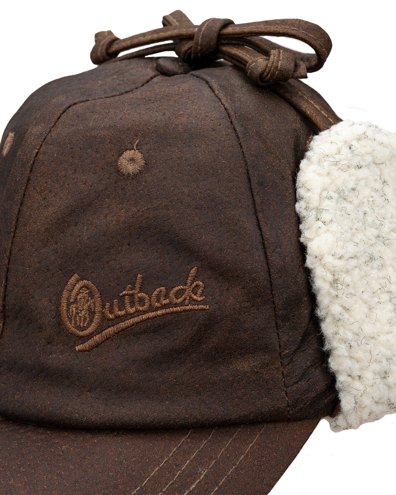 Leather McKinley Cap