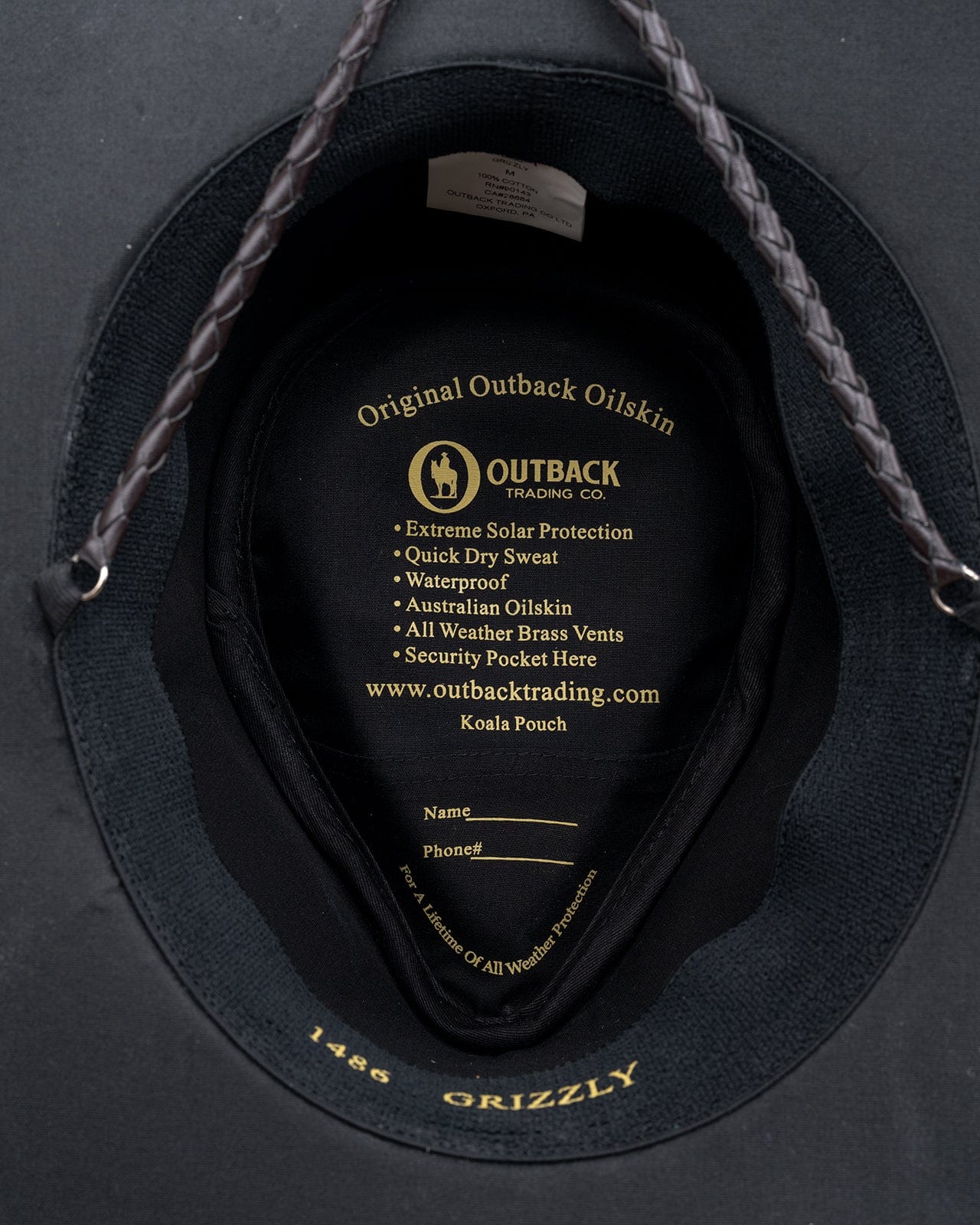 Grizzly Oilskin Hat