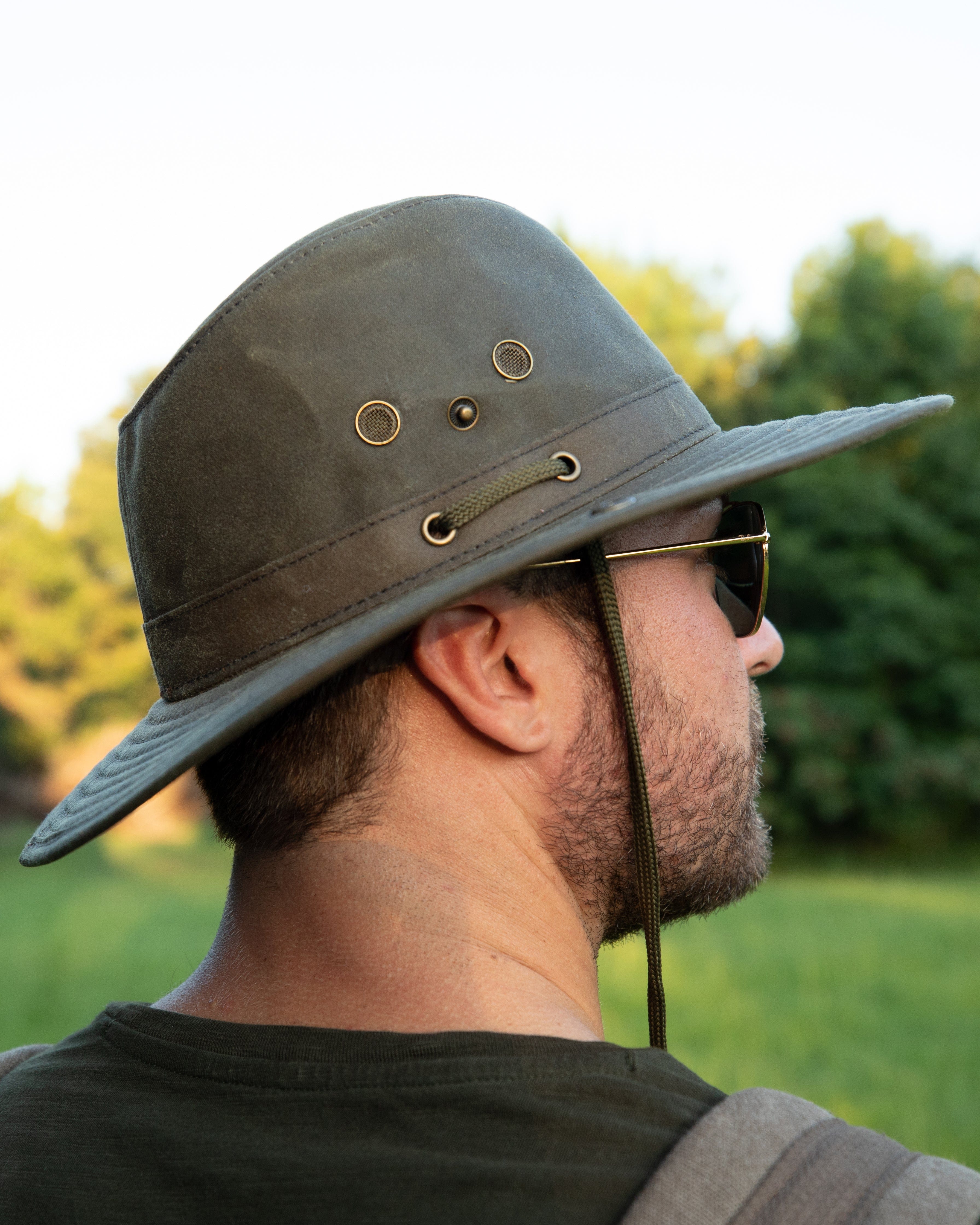 River Guide Oilskin Hat