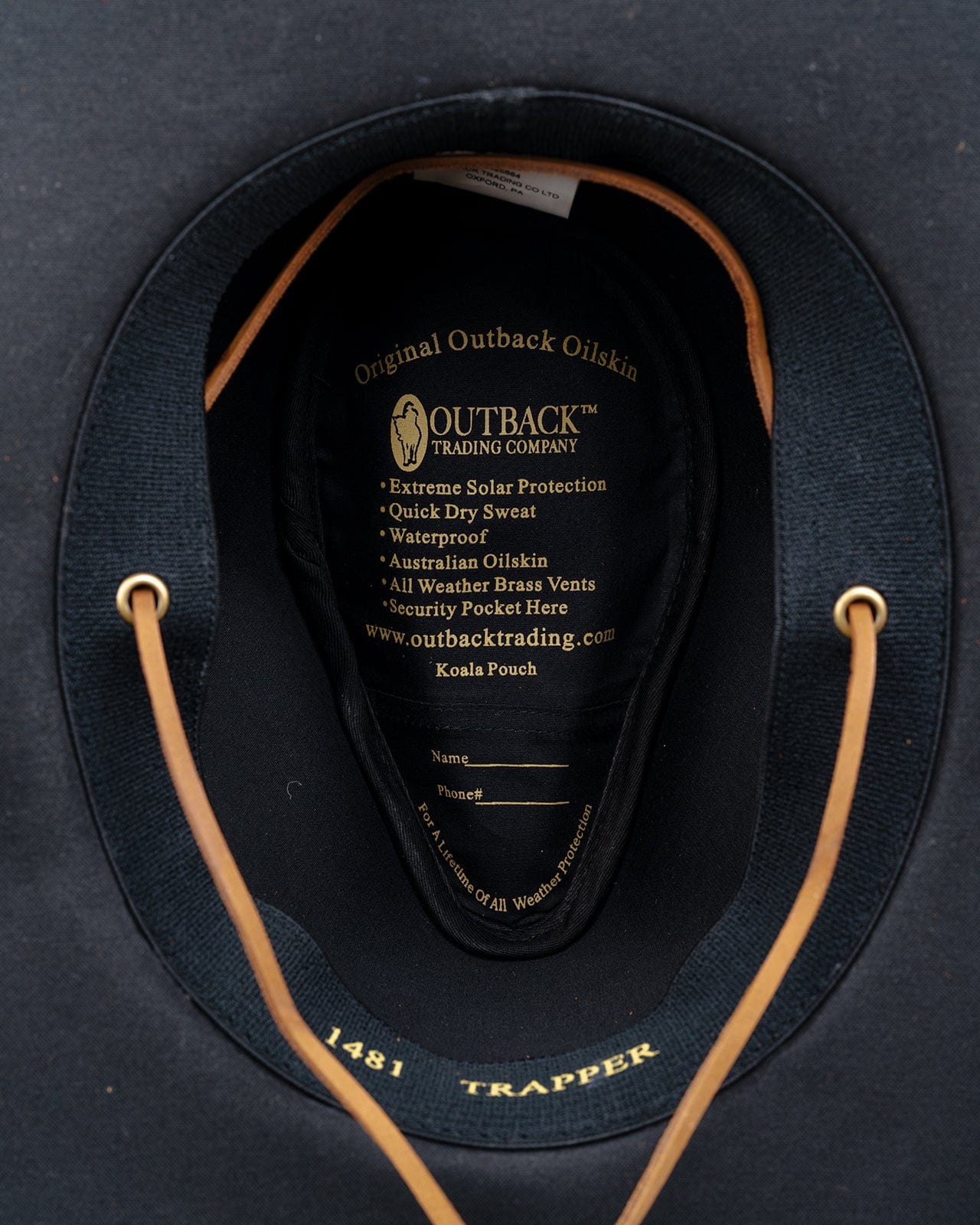 Trapper Oilskin Hat