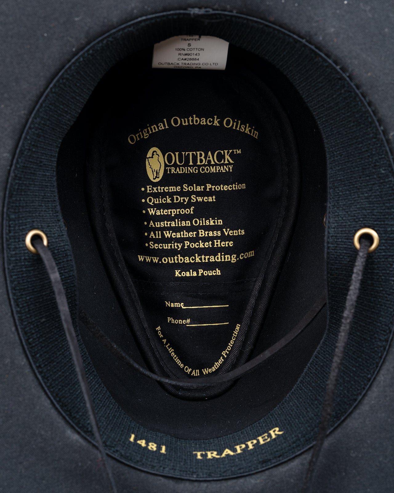 Trapper Oilskin Hat