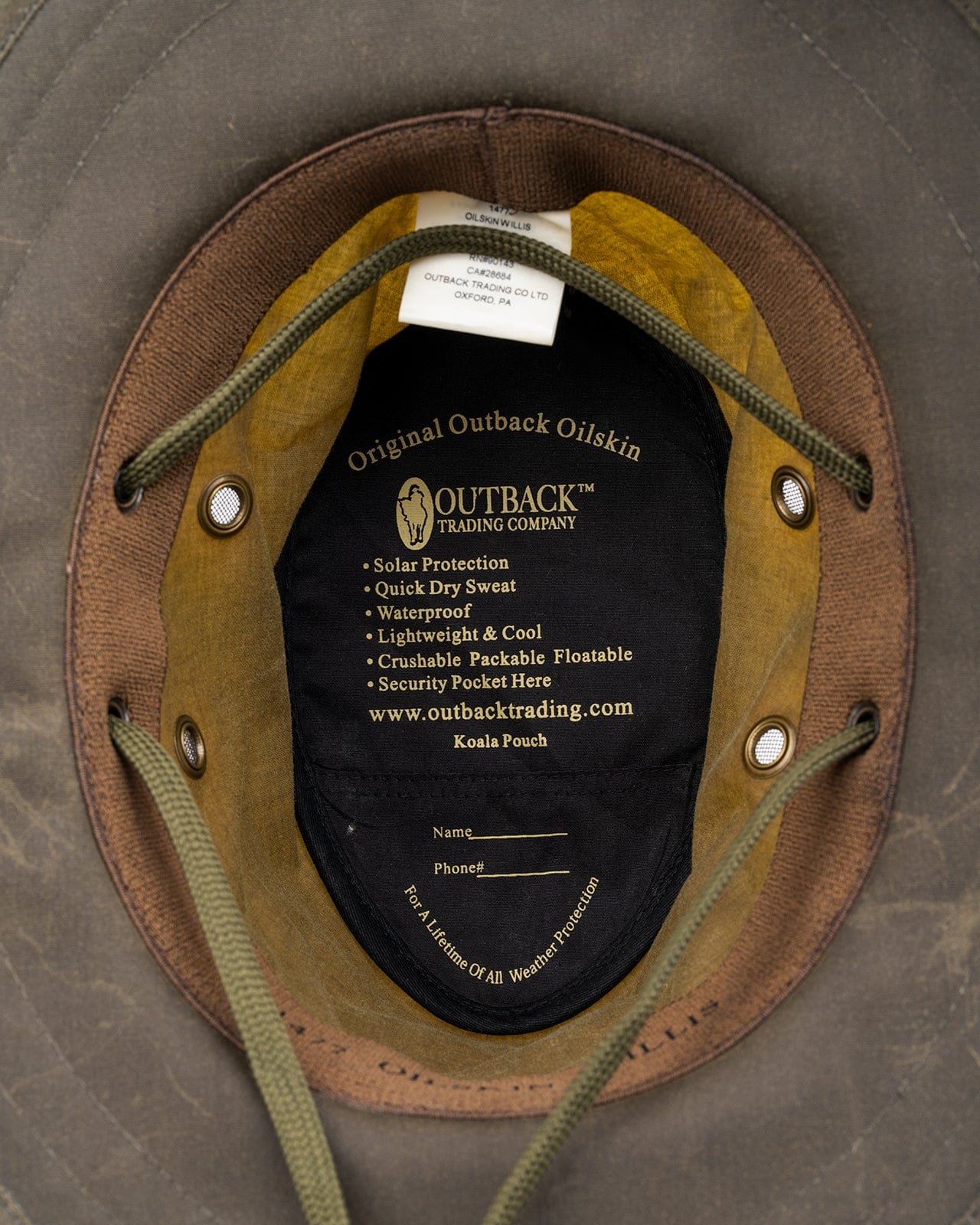 Willis Oilskin Hat