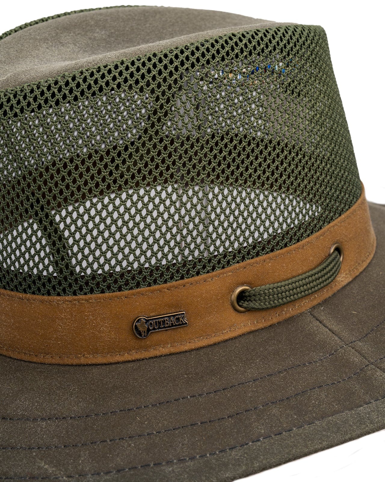 Willis With Mesh Oilskin Hat