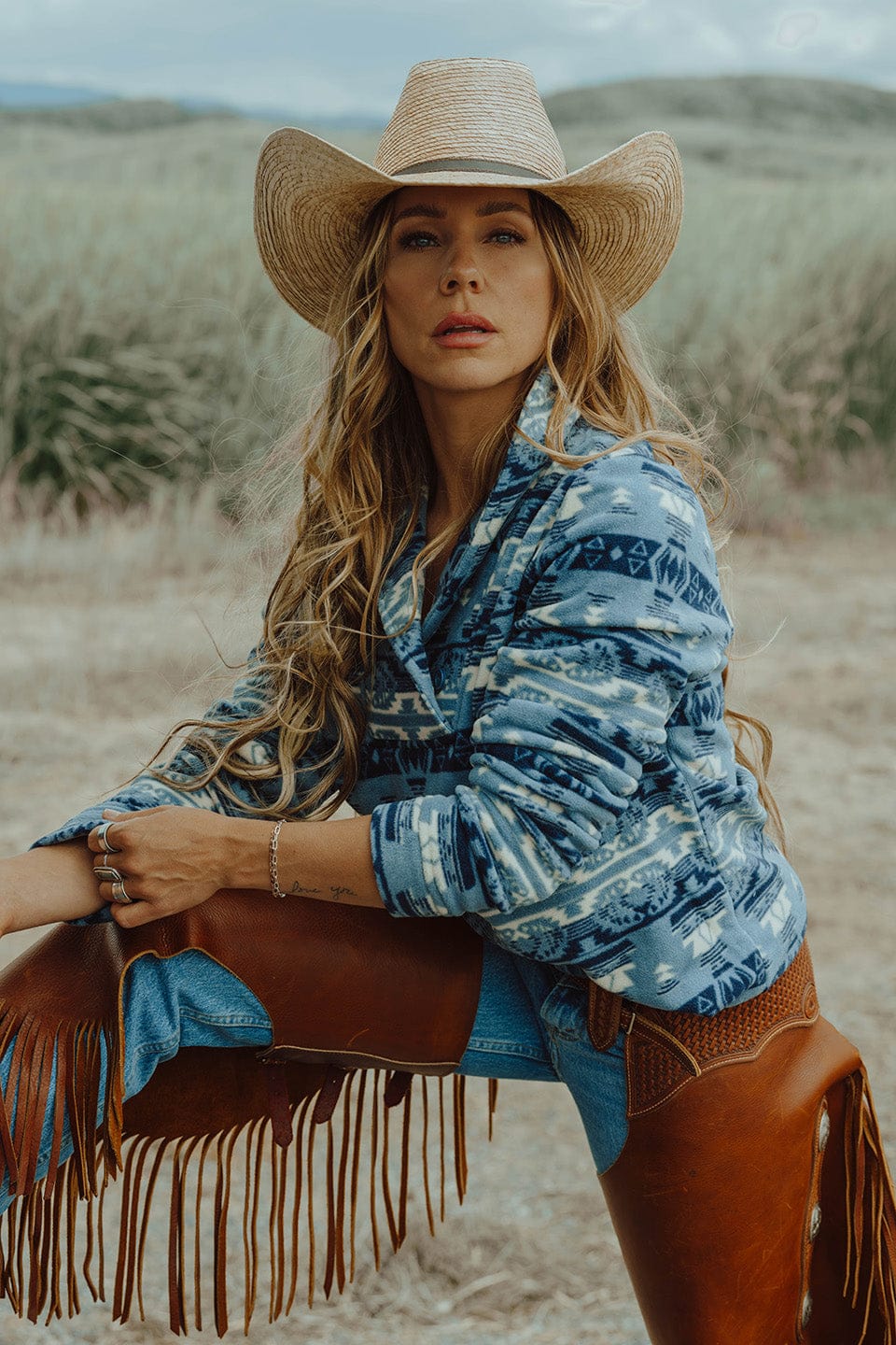 Eight Seconds Straw Hat