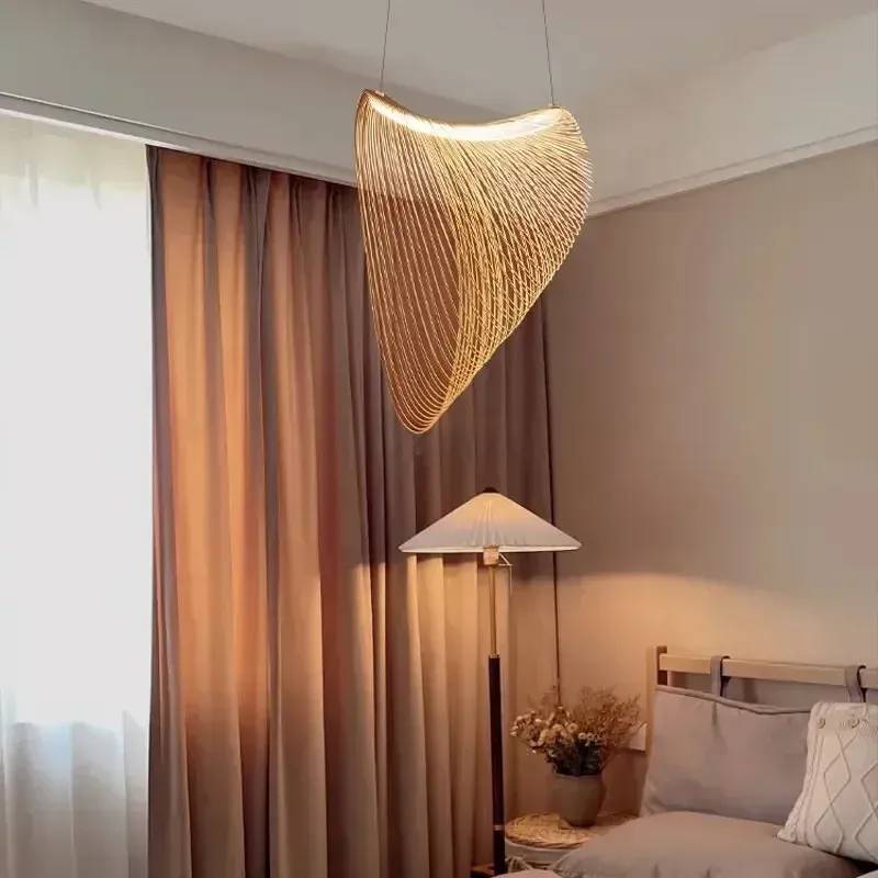 Wabi-Sabi Wooden Pendant